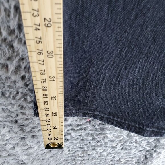 Old Navy Jeans Mens 34X36 Black Slim Stretch Straight Denim Comfortable Fit - Picture 6 of 11